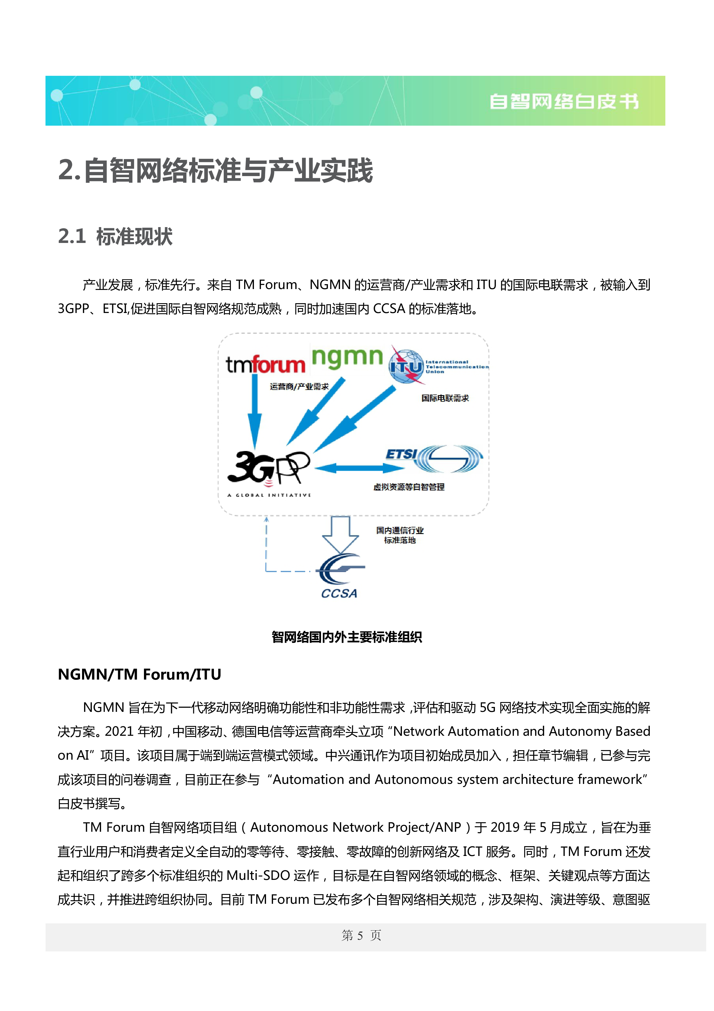 中兴2022自智网络白皮书33页